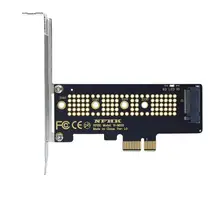 

M.2 NVMe SSD TO PCIE 3.0 X1 X4 X16 Adapter M Key Interface Card Support PCI Express 3.0 2230 2242 2260 2280 Size M.2 NVME SSD