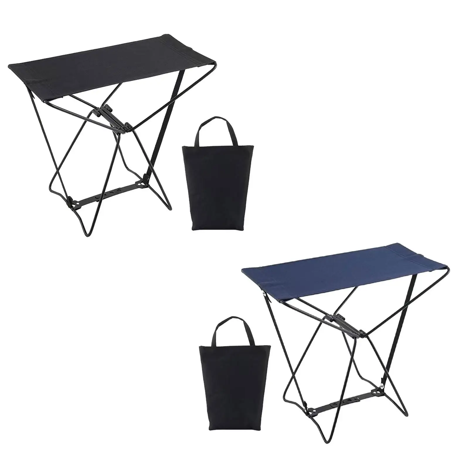 Folding Stool Camping Stool Portable Collapsible Stool for BBQ Yard Patio Picnic