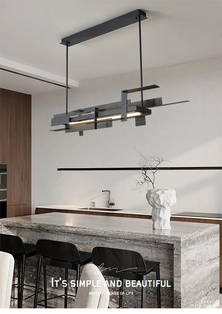 Description Picture 2 of itemModern restaurant LED industrial style pendant light, personalized living room light, designer bar decoration pendant light