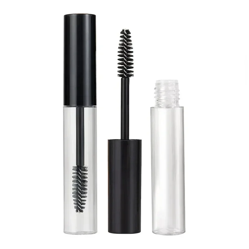 Minitubo de delineador de ojos líquido vacío portátil, botella recargable, rímel de pestañas, contenedor de cosméticos vacío, herramienta de accesorios de viaje, 10ml