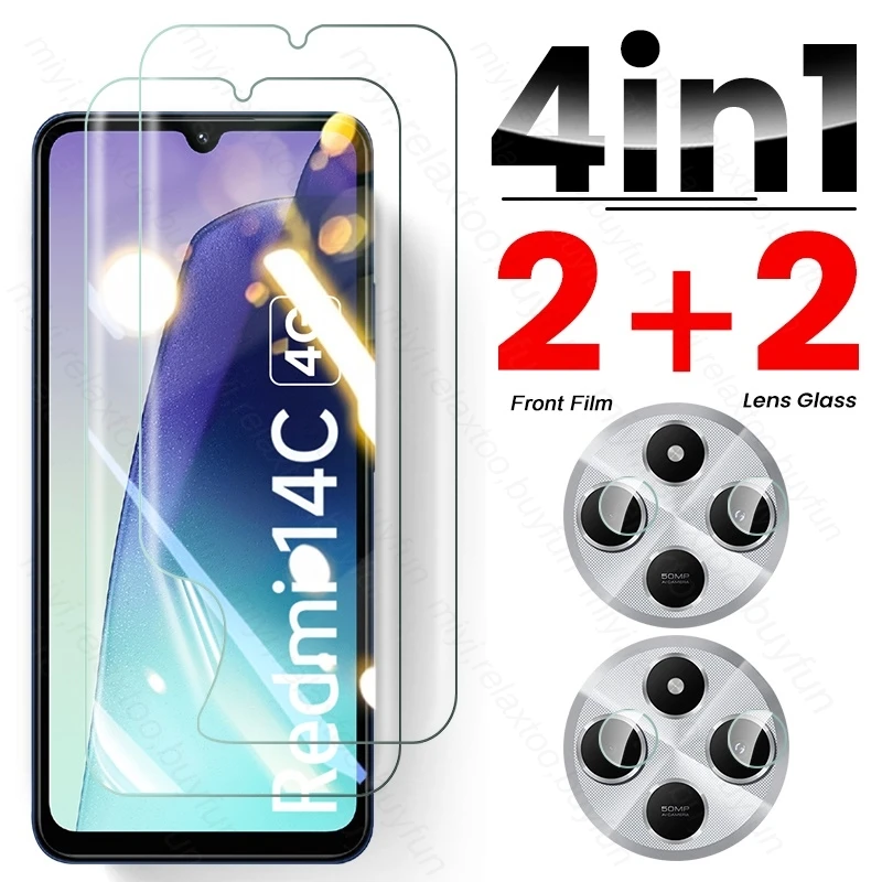 6-in-1 Camera Glass & Hydrogel Film Screen Protector Case