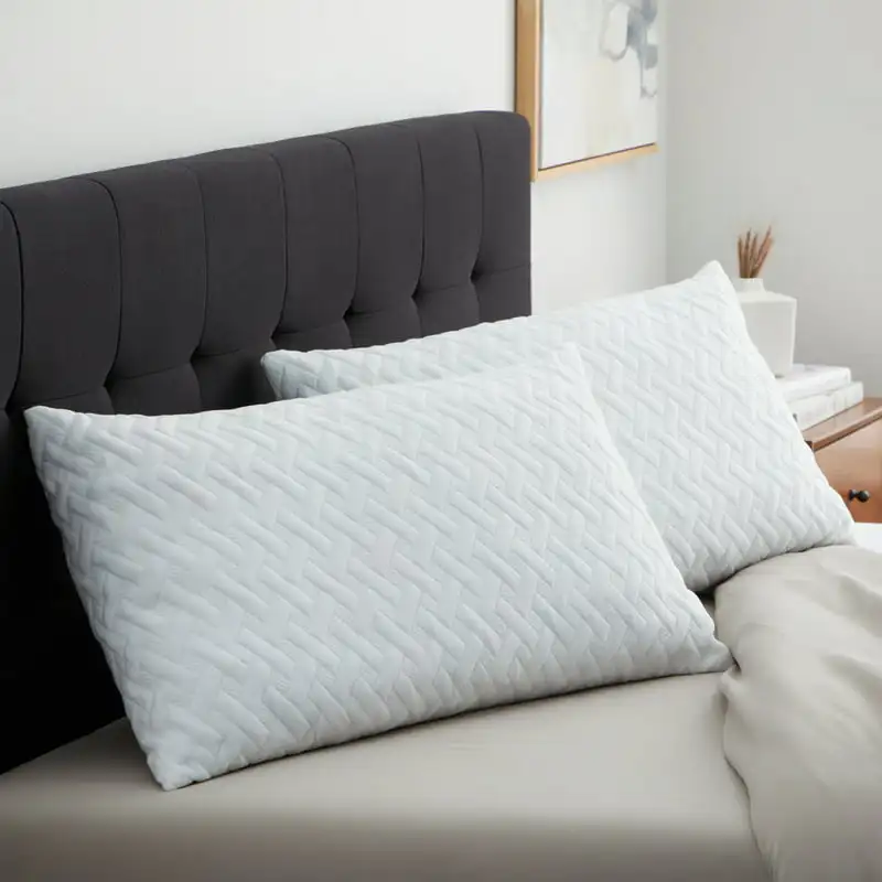 

Memory Foam Bed Pillow, Standard, 2 Pack,