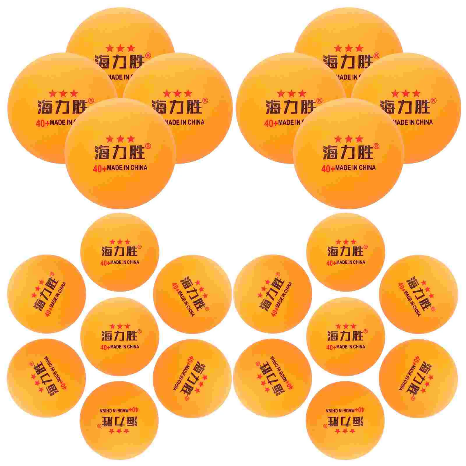 

50 Pcs Table Tennis Trainer Pong Balls for Training High Elasticity Game Props Child