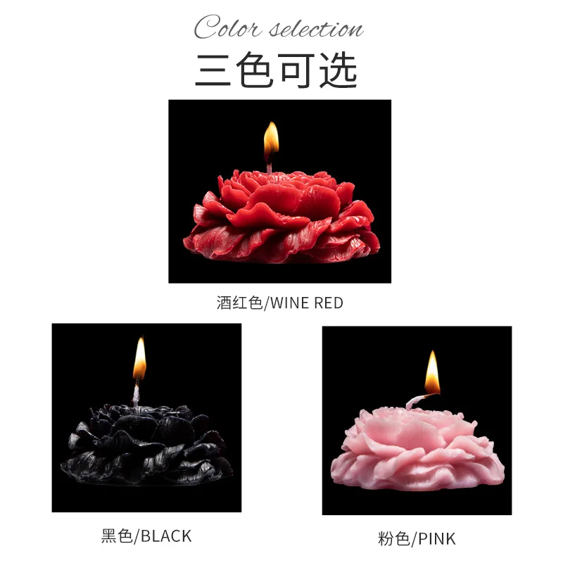 smSexy Wax Drip Couple Sex Low Temperature Peony Flower Fragrance Candle Adult Alternative Training Punishment an Engine of Tort