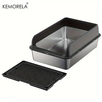 Stainless Steel Litter Box 6