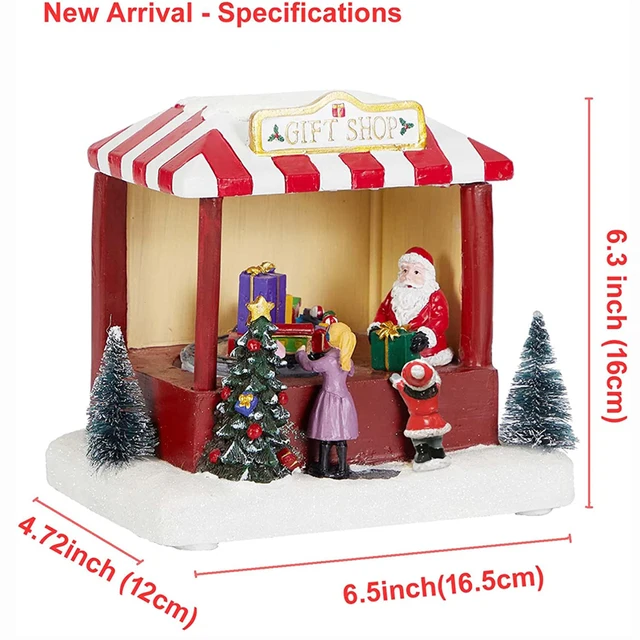 Animated Ice Skating Christmas Decorations