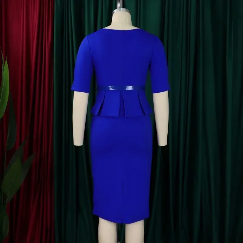 chinese dress ladies New Arrivals 2022 Women Elegant Summer Church Dresses Fashion Ruffles   Mega Mart Center