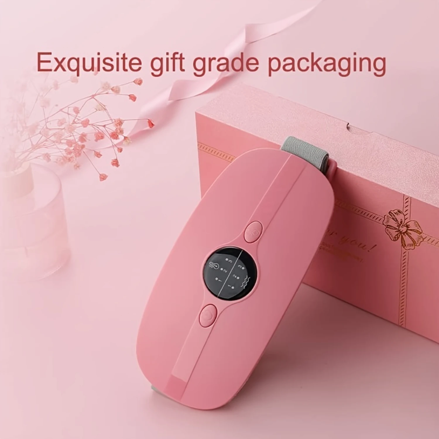 Comfortable, Portable and Lightweight Cordless Heating Pad for On-the-Go Relief. Advanced Menstrual Heating Pad with 3 Soothing