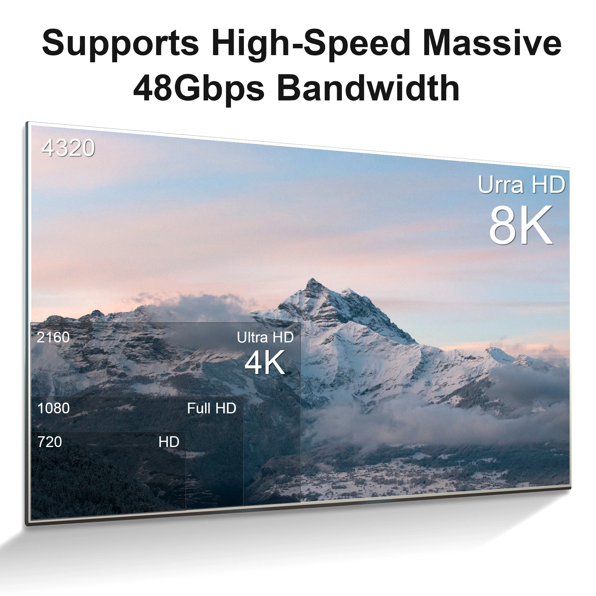 ÷ Ʈ-HDMI ȣȯ  Ŀ÷, DP 1.4-HD 2.1, - ̺  ͽٴ, , 8K @ 30Hz, 4K @ 120Hz