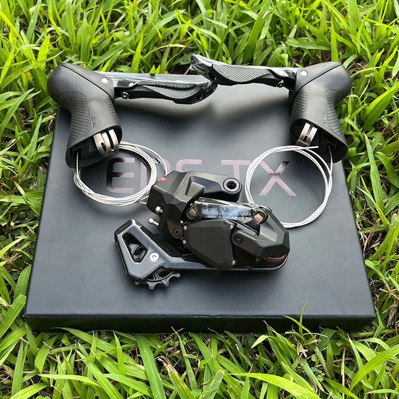Wheeltop Wireless Electronic Shifter 6000 with Carbon Fiber Rim Brake 7-13 Speed Road Bike Single Chainring Groupset