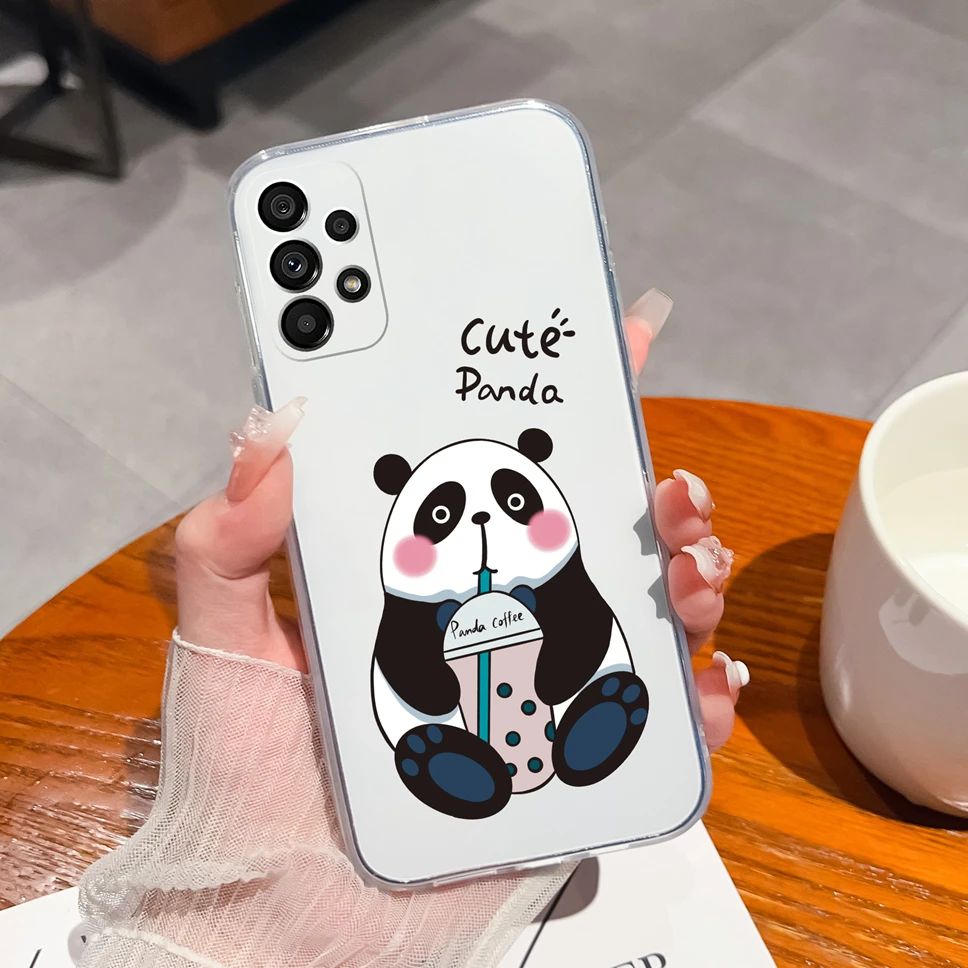 Clear Pretty Flower Soft Silicone Phone Case Cover