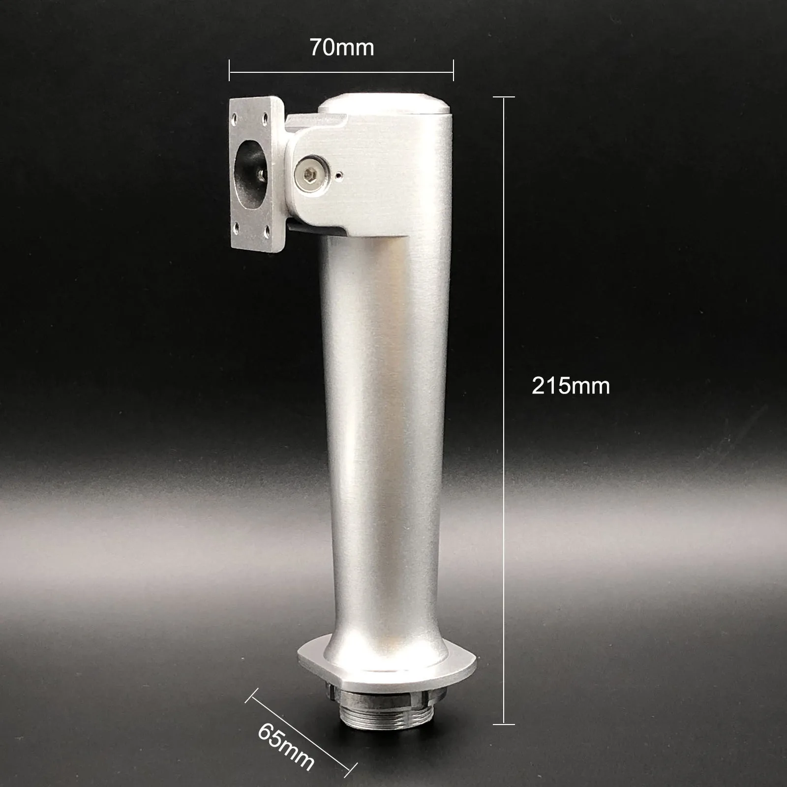 Aluminum Face Recognition Tetector Holder Stand Turnstile Mount Bracket For 7 Inch Temperature Measurement Access Control System
