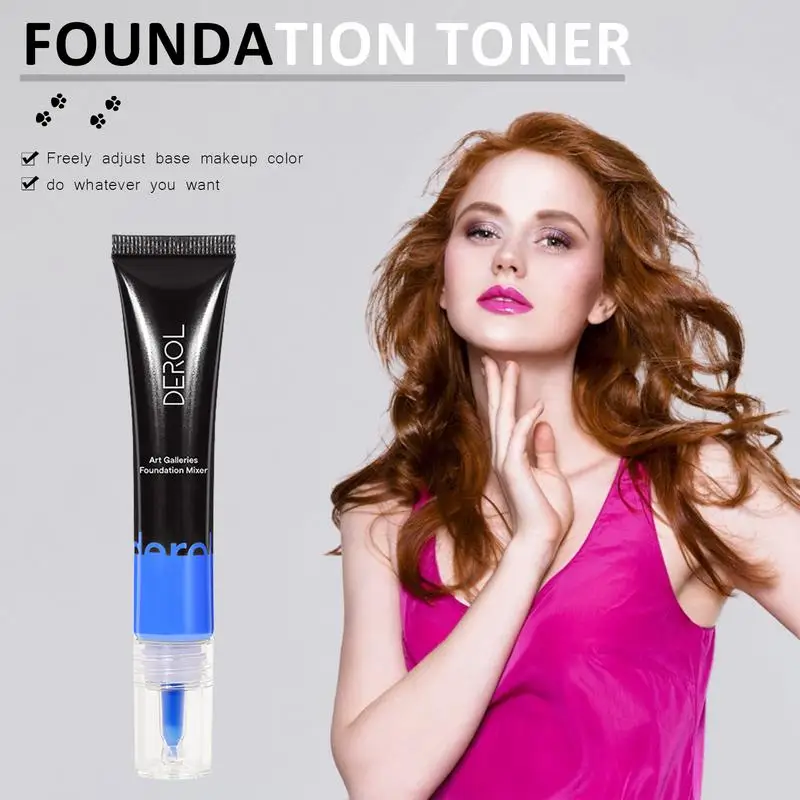 Orange Color Corrector White Makeup Foundation Lightweight Color Corrector Makeup Customizing Skin Base Self Adjusting face foundation makeup