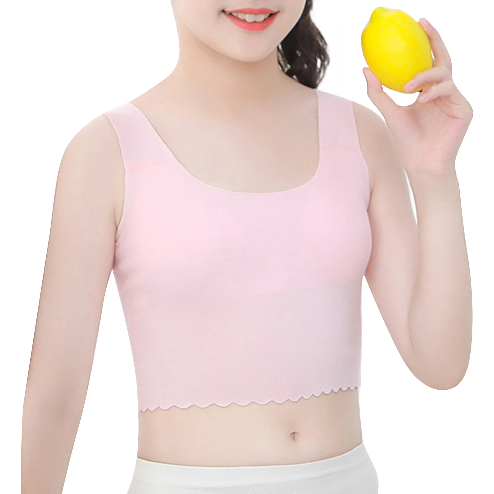2-Piece Young Girls' Puberty Teenage Padded Bras