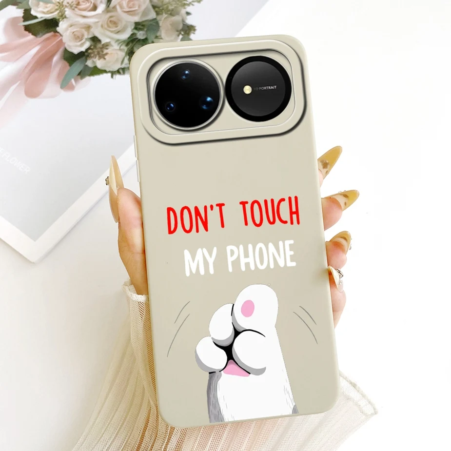 Cute Panda Duck Cartoon Soft Silicone Case