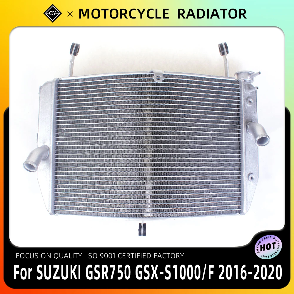 

LQYL Motorcycle Aluminum Engine Radiator Cooling For SUZUKI GSR750 GSX-S1000 GSX-S1000F 2016 2017 2018 2019 2020 2016-2020