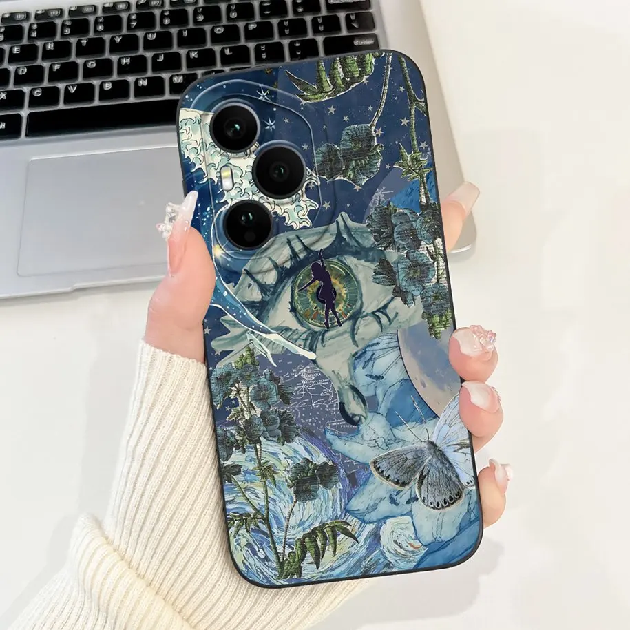Elegant Bowknot Heart Anti-Drop Soft Phone Case - 2025 Fashion Collection
