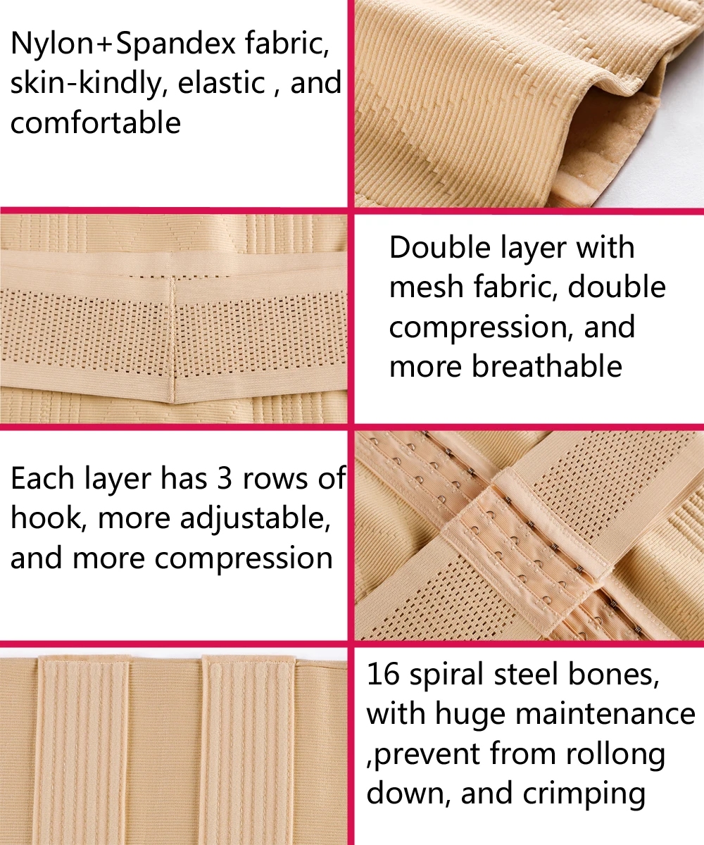 Men Modeling Strap Sports Belt Waist Trainer Tummy Control Body Shapers Cincher Abdomen Belly High Compression Shapewear Corset 5