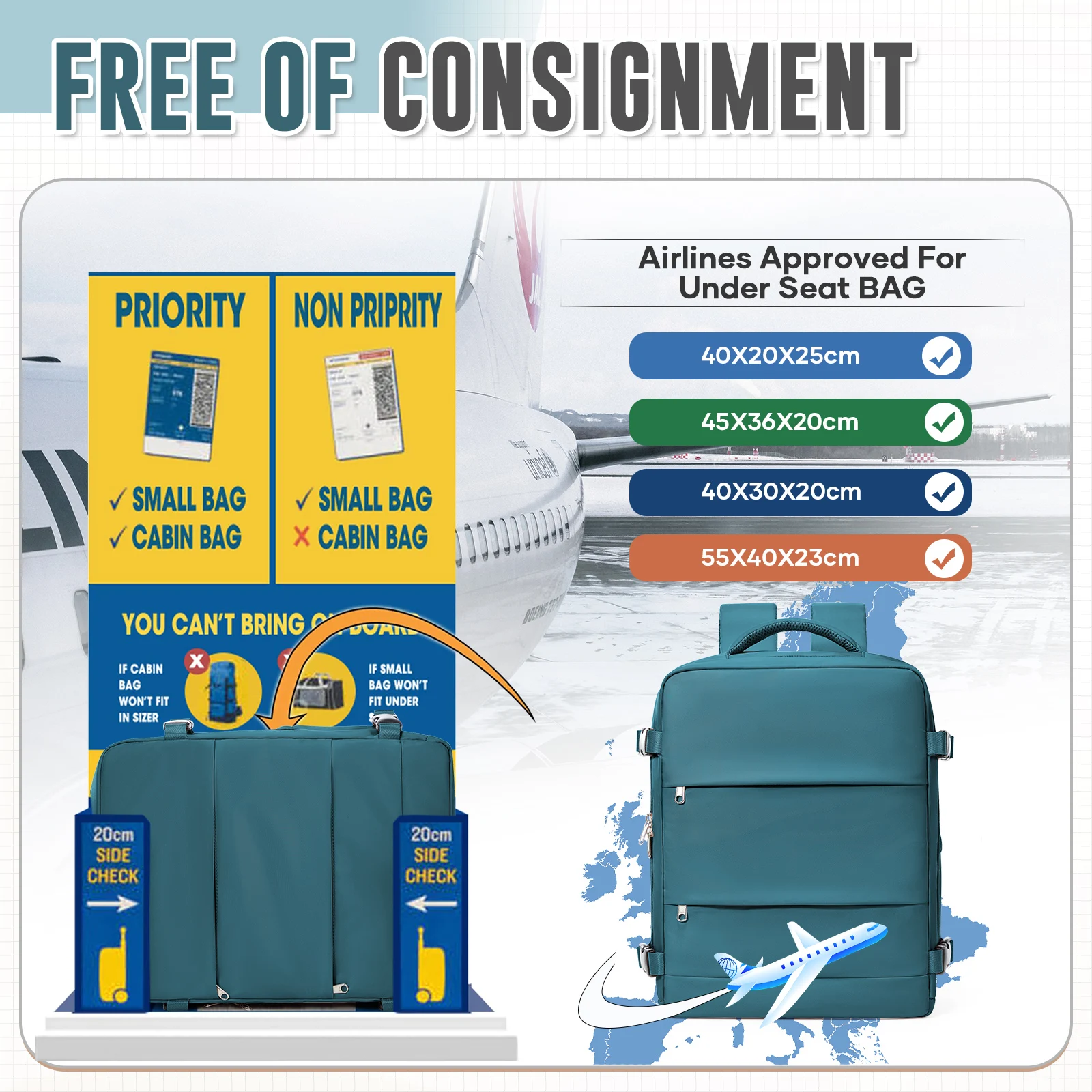 Clothes Storage Bag Travel Storage Bag Organizer Waterproof Luggage Clothing Underwear Storage Backpack With Zipper Carry-on