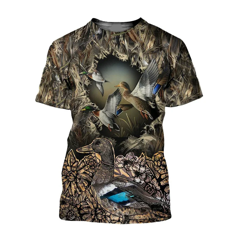 

Jungle Camouflage Short Sleeve Men Animal Dog Graphics T Shirts Fashion Summer Tee Shirt Casual 3D Print T-shirt Streetwear