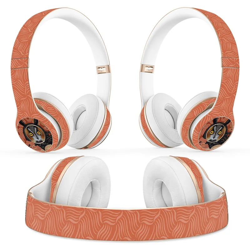 Marvel Iron man Spiderman Headphone Sticker skin for Beats Solo 2 Wireless Headphone skin sticker For solo2 solo3 vinyl sticker 