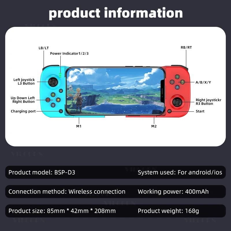 D3 Gamepad Wireless Technology