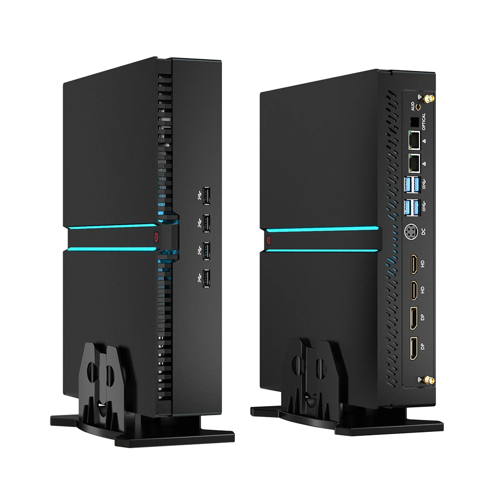 14th Gen Intel i9 14900F & i7-14700F NVIDIA RTX 4070 12G & 4060 8G Gaming Mini PC Dual DDR5 Windows 11 Desktop Computer WiFi6 3