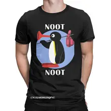 Noot Noot – t shirt en coton pour hommes et femmes, modèle Vintage, col rond, style pingouin, vêtements classiques, Harajuku 