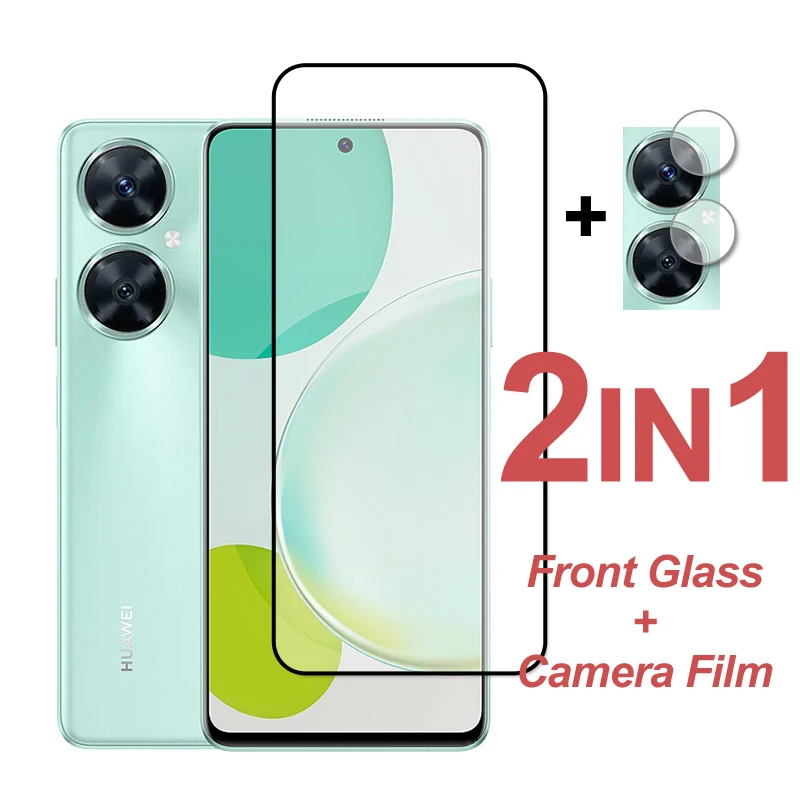 

Защитное стекло для Huawei Nova 11i полное закаленное стекло для Nova 11i Y91 Y71 Y61 Y70 11 10 SE Защитная пленка для экрана камеры Nova 11i