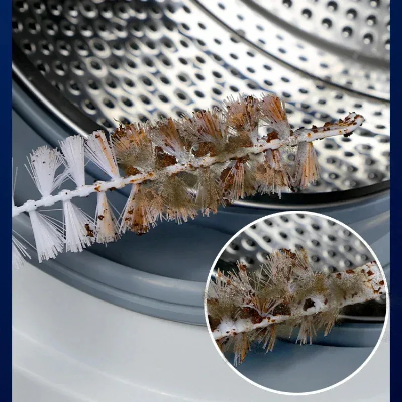 Flexible Multipurpose Cleaning Brush and Scrubber
