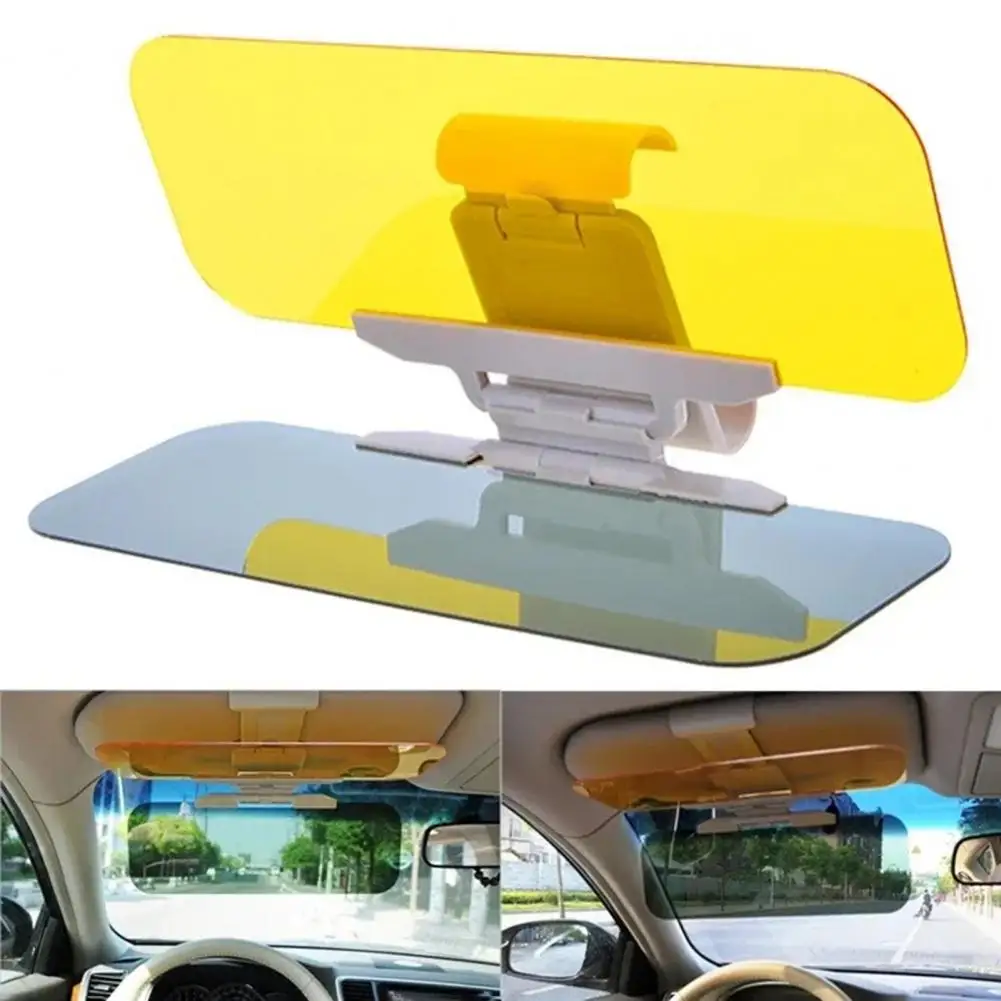 Night Vision Car Visor 2 In 1 Anti-Glares Sun Visor Driving Anti-Dazzles Shield Windshield Eye Protection