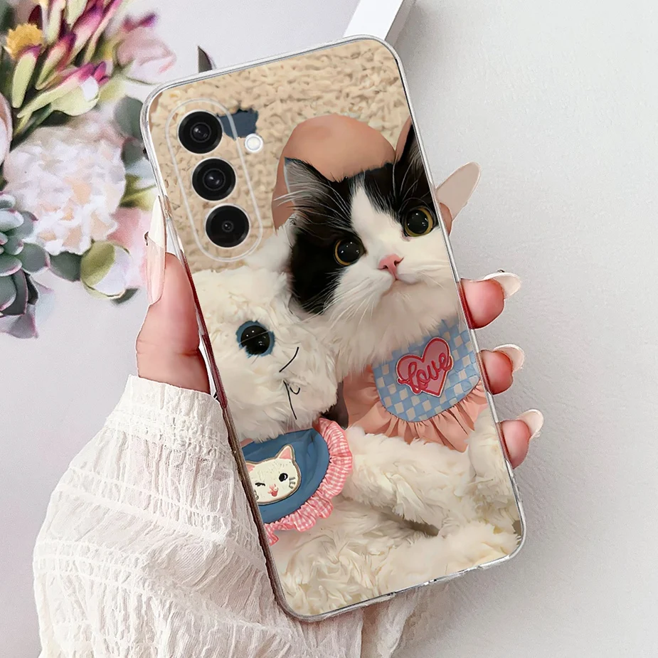 Fashionable Painted Soft Silicone Case – Stylish Protective Cover