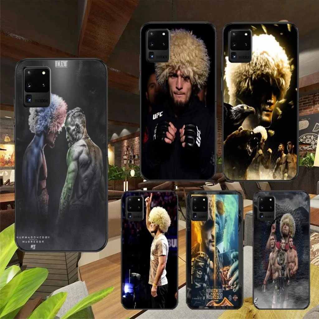 Чехол khabib nurmagomedov для Huawei Honor 6 7 8 9 10 10i 20 A C X Lite Pro Play черный мягкий чехол из ТПУ |