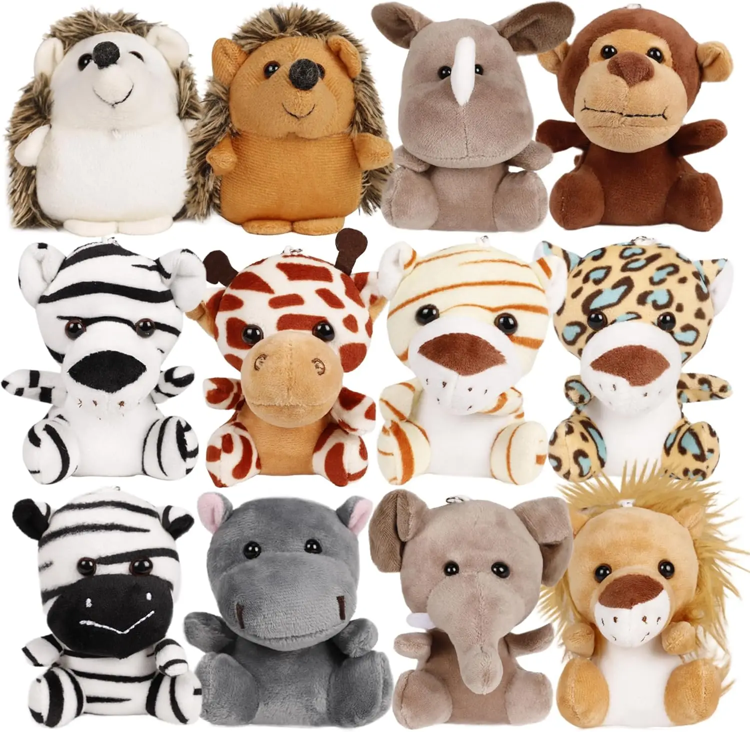 Mini Safari Plush Toys 1