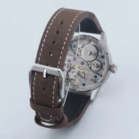 Montre pour homme Corgeut de luxe avec verre saphir, cadran de 42 mm, mouvement à remontage manuel St3600 ou St3601, boîtier en acier 316L, résistance à l'eau de 30 m 4