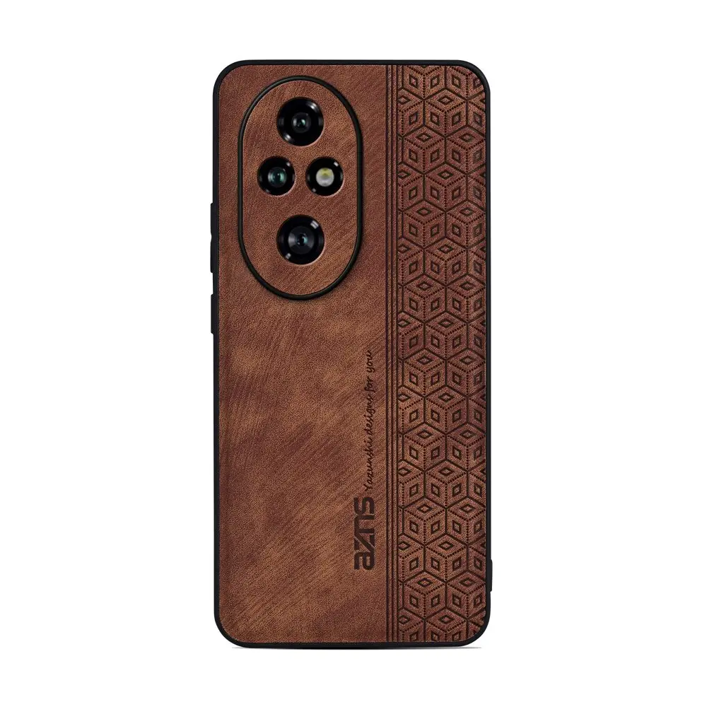 Premium Ultrathin Cube Pattern Leather Phone Case - Full Protection Cover