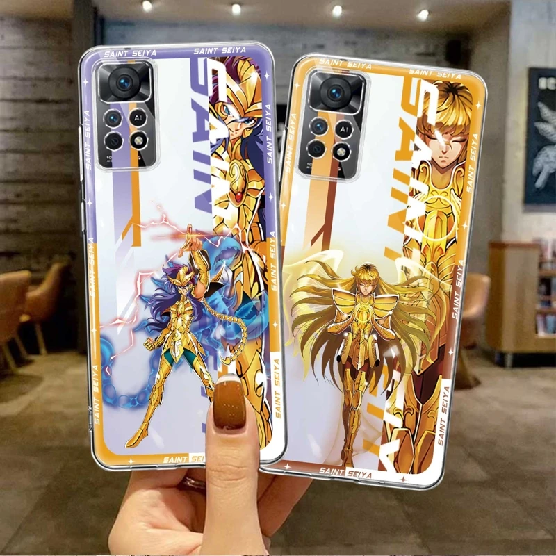 

Saint Seiya Anime Shiryu Shun Cases For Xiaomi Redmi 12C 10C 9C 9 9A K40 Pro 9T Redmi9 Soft