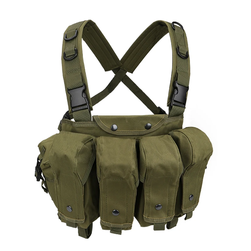 Taktische Weste MOLLE Trainingsausrüstung Airsoft Jagd Brust Rig Weste Tasche Halter Basisversion / Standardversion Russische EMR – Detail 9