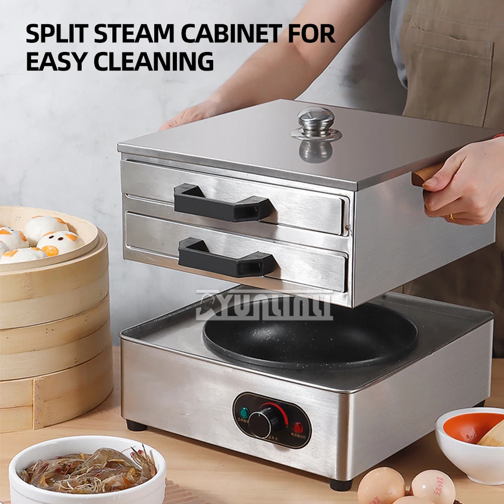 Stainless Steel Rice Noodle Steamer Cooker Kitchen Food Steam Machine Rice Noodle Maker Vaporera De Alimentos