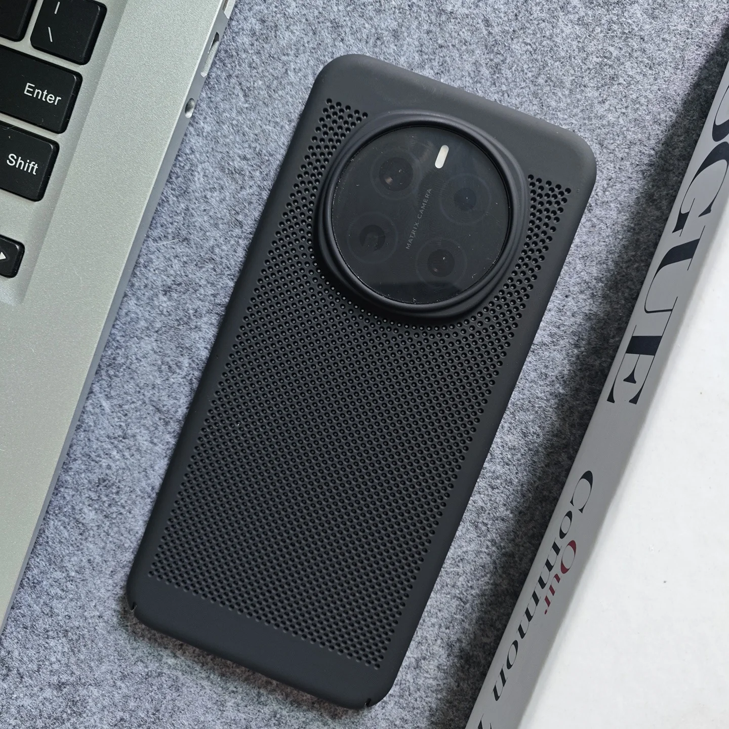Sleek Cooling Protective Hard Back Cover Case