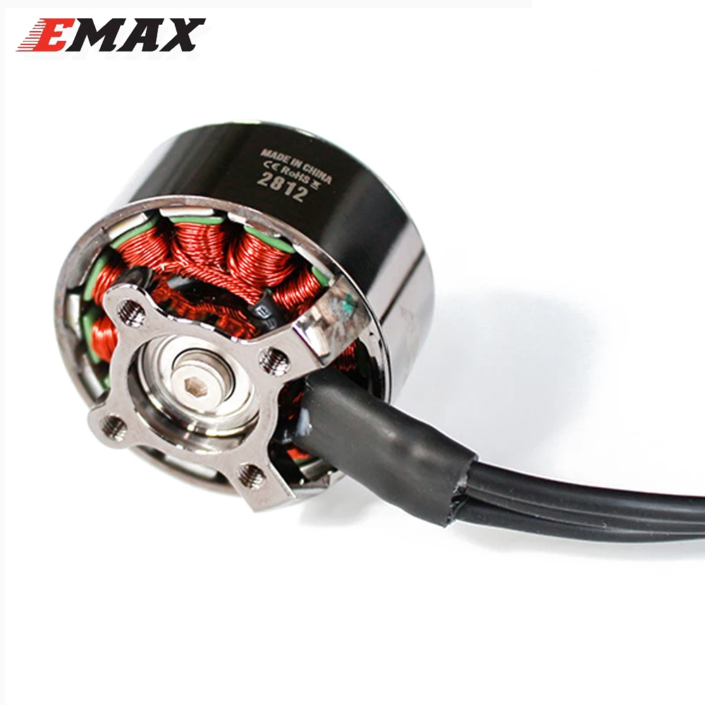 EMAX ECOII Series 2810-750KV 1150KV/ 2812-930KV 1100KV/ 2814-730KV 830KV 3-6S CW Brushless Motor For FPV Drone Accessories Parts