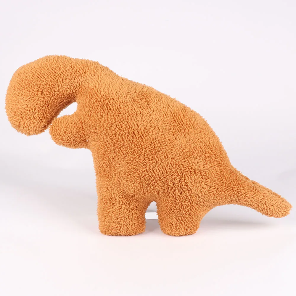 Dinosaur Nugget Plush Pillow - Cute Stegosaurus Stuffed Animal 13x18 Inch
