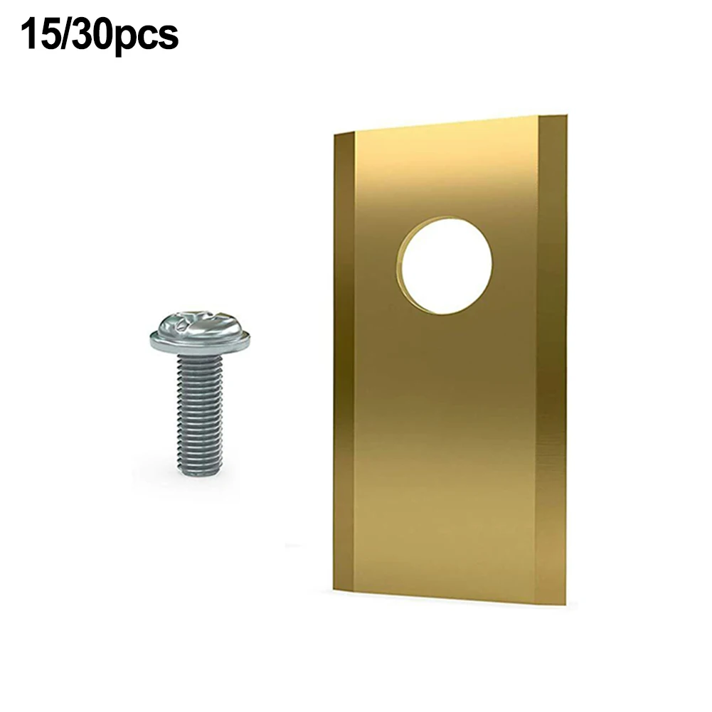18/30pcs Lawn Robot Blade Golden Blade Screws Kit For Worx Robotic Lawnmowers Replacement Garden Power Tools Parts 5