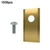18/30pcs Lawn Robot Blade Golden Blade Screws Kit For Worx Robotic Lawnmowers Replacement Garden Power Tools Parts 5