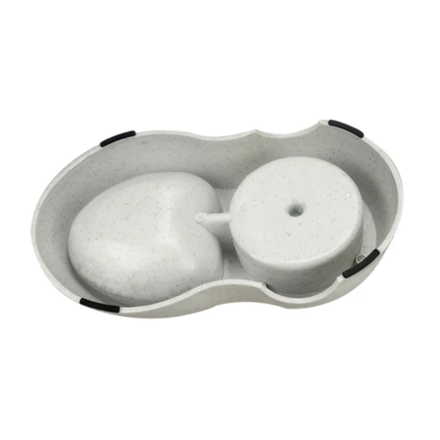 3.8L Pet Automatic Feeder Waterer Food Water Dispenser Large Capacity Cat Dog Bowl Pets Supplies 6