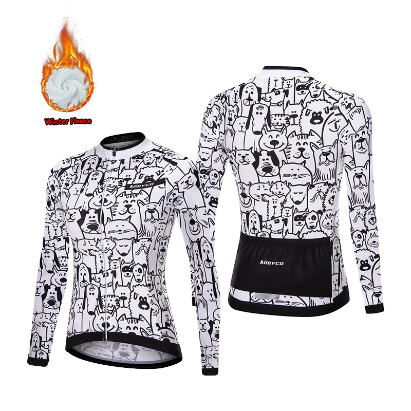 thumbnail image 1 of Chaqueta de invierno, maillot de ciclismo, ropa térmica de forro polar, camiseta de montaña para exteriores, ropa de mujer, ropa de invierno, ropa femenina, 1 of 5
