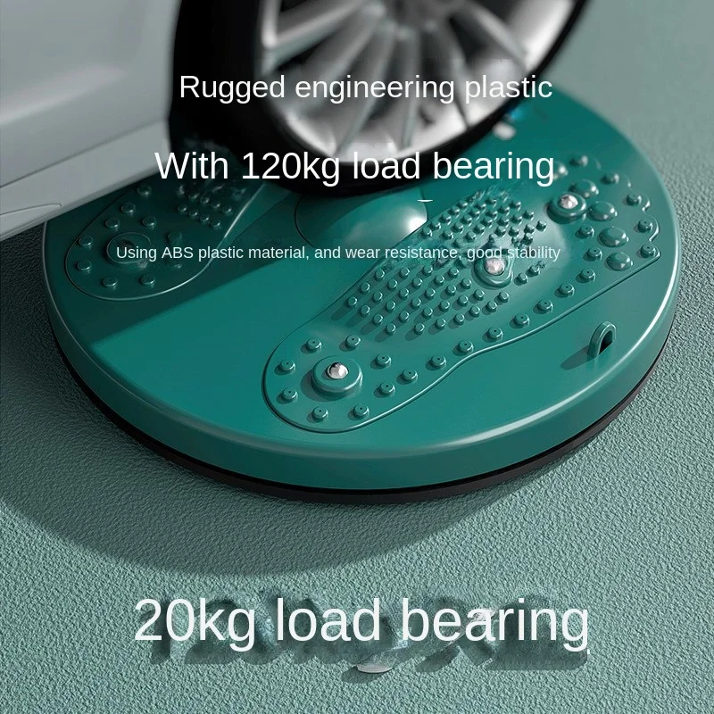 TULX Home Slimming Tension Rope Twisting Waist Disc Rotating Abdominal Compression Fitness Equipment Massage Slimming 2-in-1