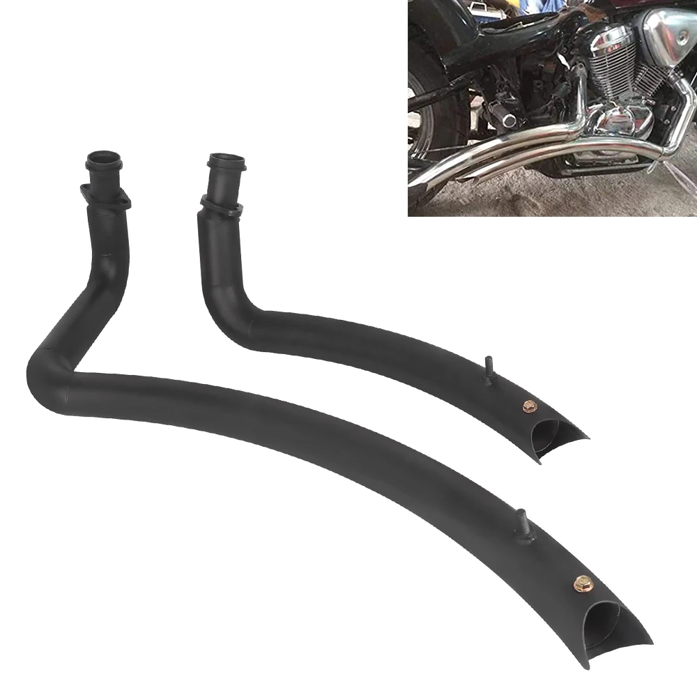 

Motorcycle Full Exhaust System Pipes Kit Muffler Silencers For Kawasaki VN800 VN400 Classic VULCAN S VULCAN 800 EN800 S800
