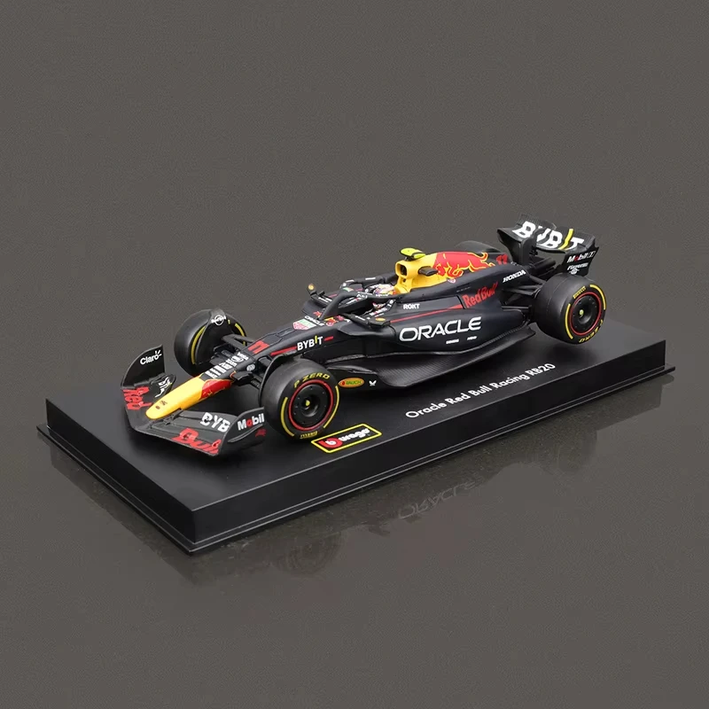 New 1:43 Burago Red Bull Rb20 2024 Formula 1 Die-Cast Alloy Racing F1 Car Model #1 Max Verstappen #11 Sergio Perez Boy Toys Gift 5