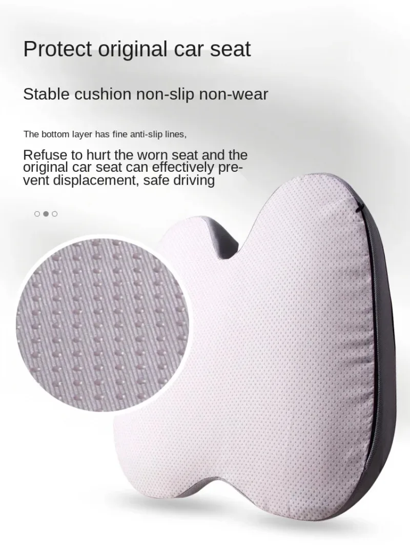 Cushion Non-Slip Orthopedic Memory Foam Coccyx Cushion for Tailbone Sciatica Back Pain Relief Comfort Office Chair Car Seat